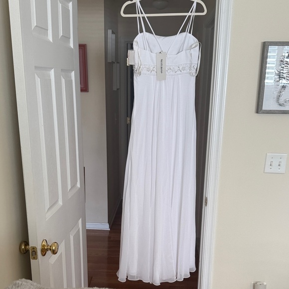 David's Bridal White Dress - Picture 3 of 6